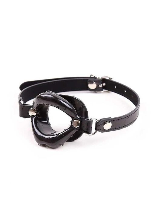 Силіконовий кляп-губи "Відкритий рот" - Садо-мазо No Brand (368891926)