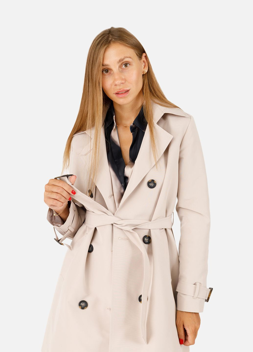 Женский плащ цвет бежевый CB-00258663 RUKAV демисезон (316032800)