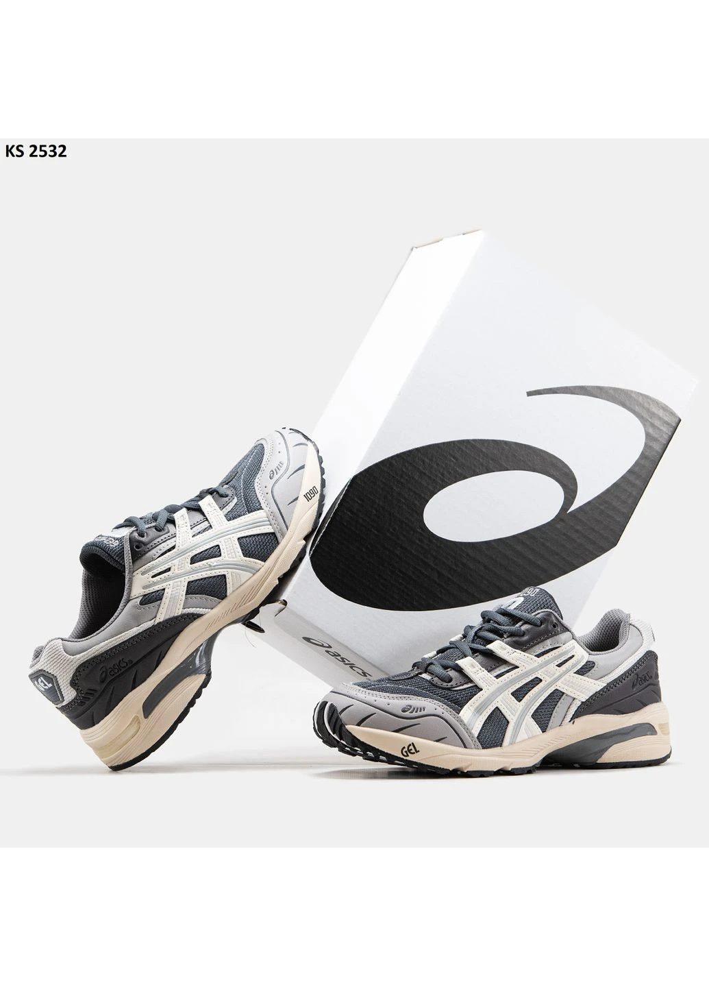 КРОССОВКИ ЖЕНСКИЕ ASICS GEL-1090 GRAY АСИКС ГЕЛЬ 1090 СЕРЫЕ No Brand серые демисезоны (392016986)