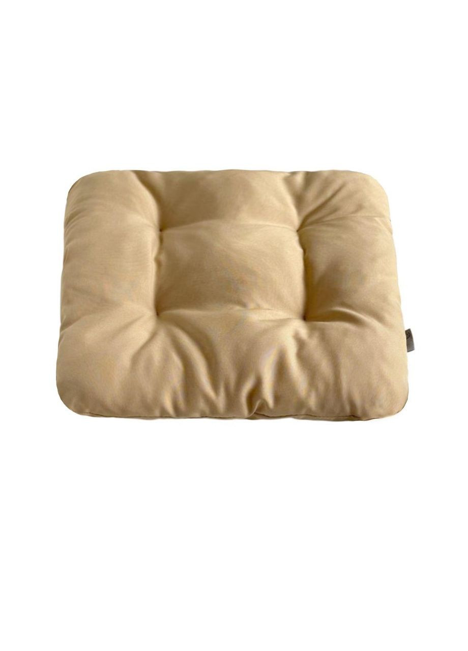 Подушка на кресло 35х35х8 см кремовая No Brand (324830591)
