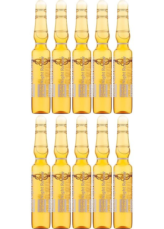 Ночные ампулы для лица против фотостарения Platinum Night Renew Ampollas 10x2ml (763845-47963) MartiDerm (368617045)