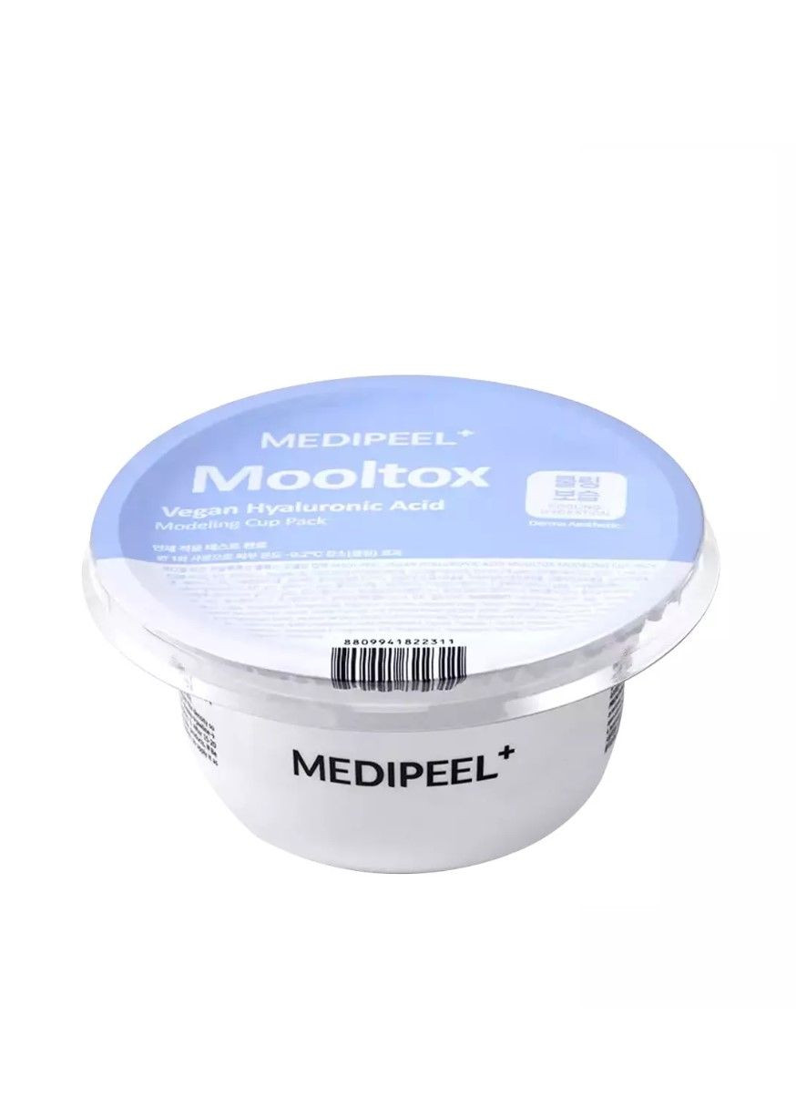Зволожуюча модеоююча маска для обличчя Vegan Hyaluronic Acid Mooltox Modeling Cup Pack 28 г Medi-Peel (298050898)