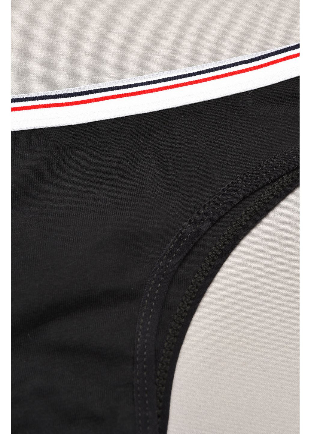 Труси жіночі чорного кольору Let's Shop (366303308)