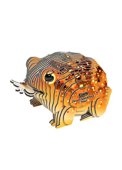 Пазл 3D Зоопарк Пустынная лопатоногая лягушка (XEG-117) Eugy 3D Зоопарк Пустельна лопатонога жаба (366158468)