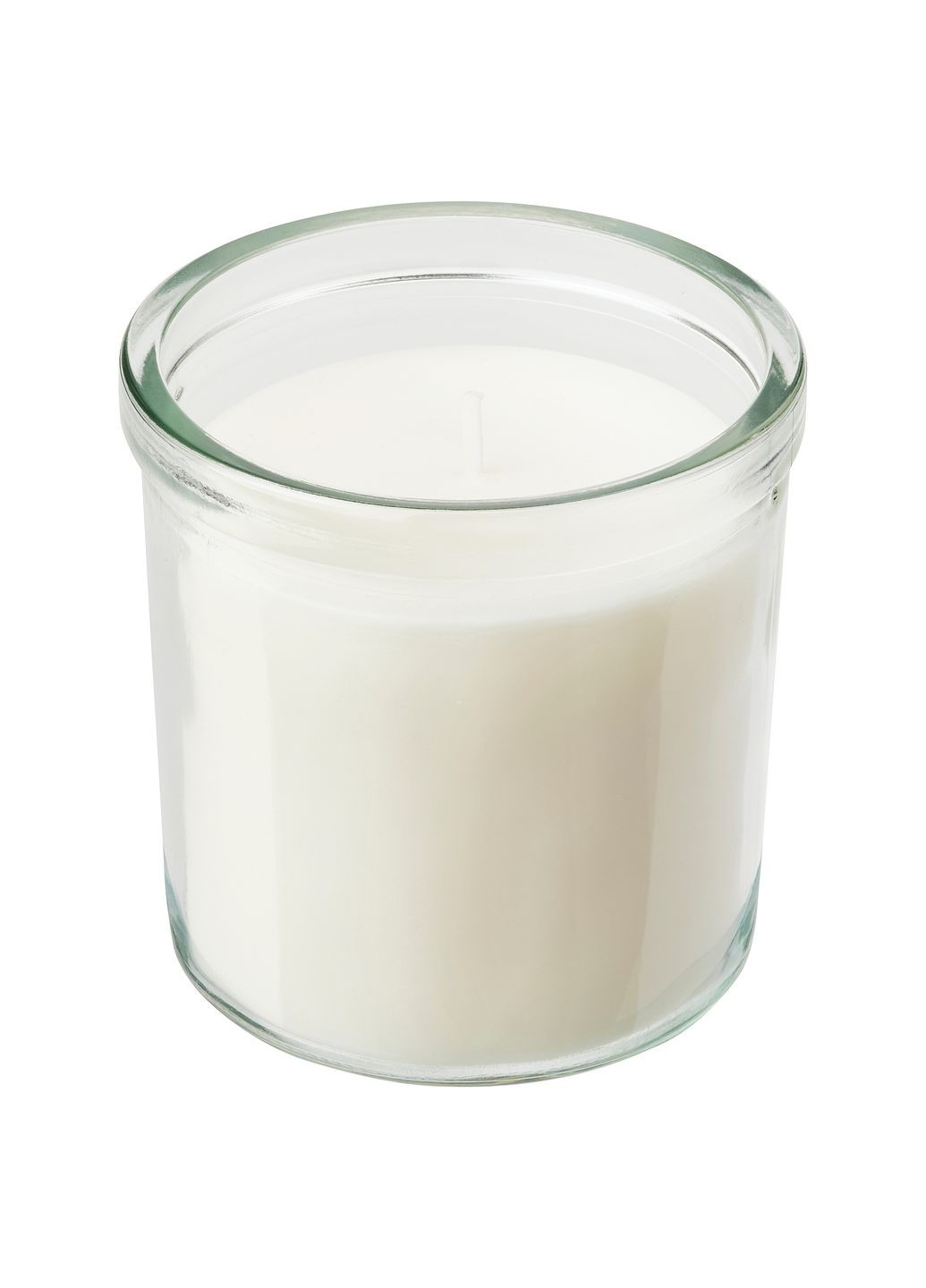 Ароматична свічка у склянці ÖÖ 40 годин ваніль/молоко IKEA (272150170)