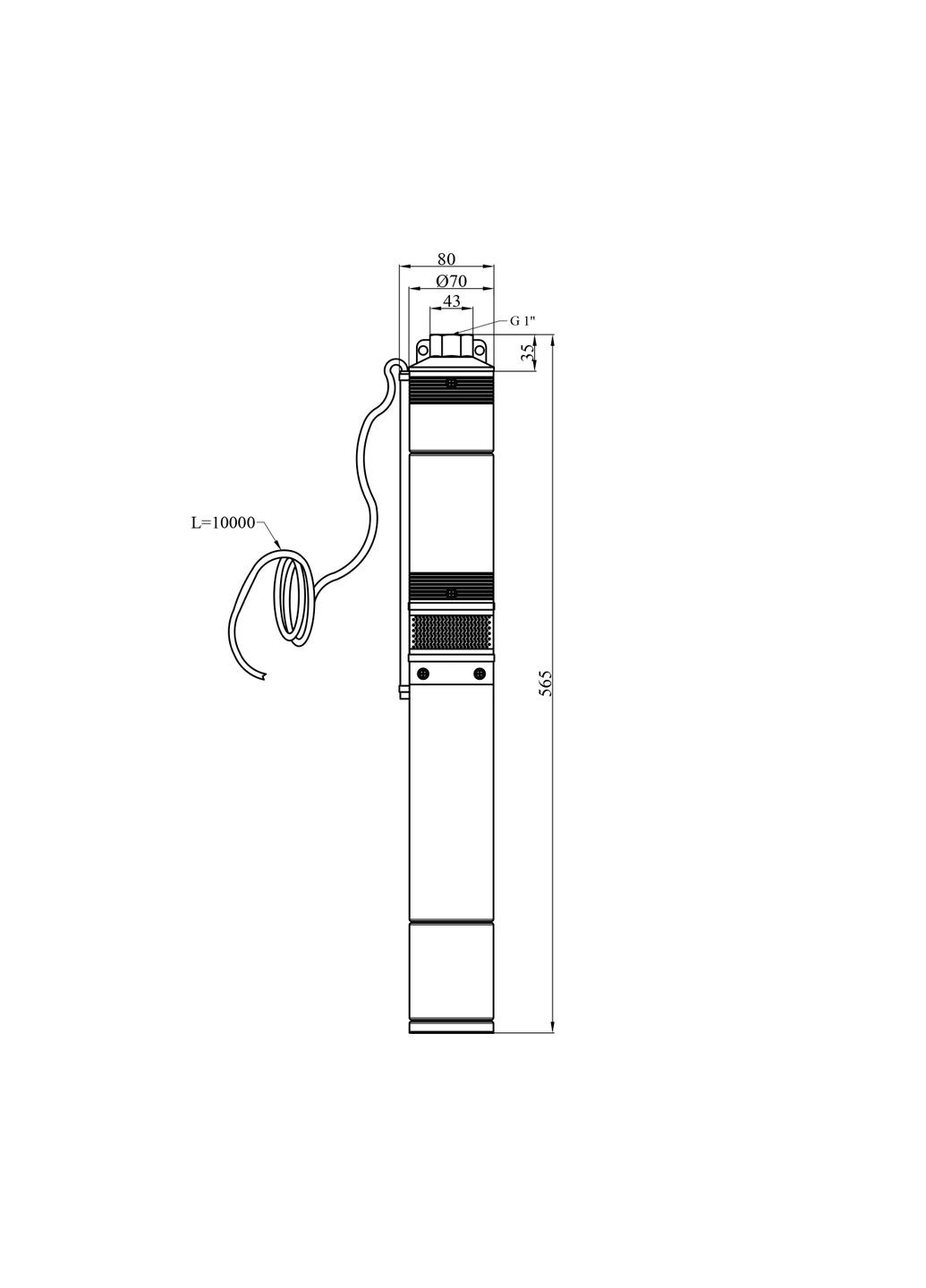 Насос глибинний 3QGDa370-80 Forwater (346267323)