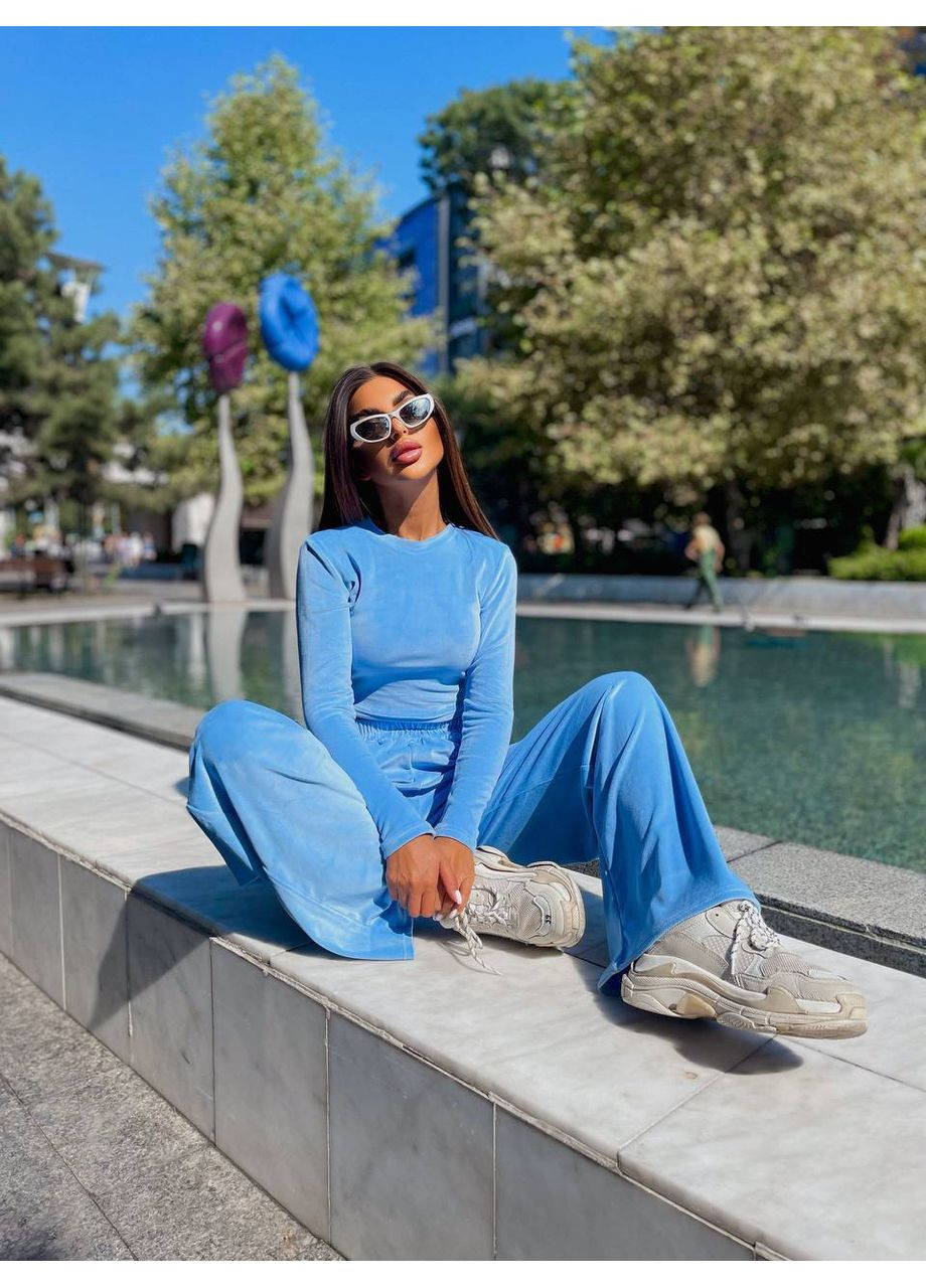 НОВИНКА ! Женский костюм из плюшевого велюра (Турция) queensleep_7km 110 (348141842)