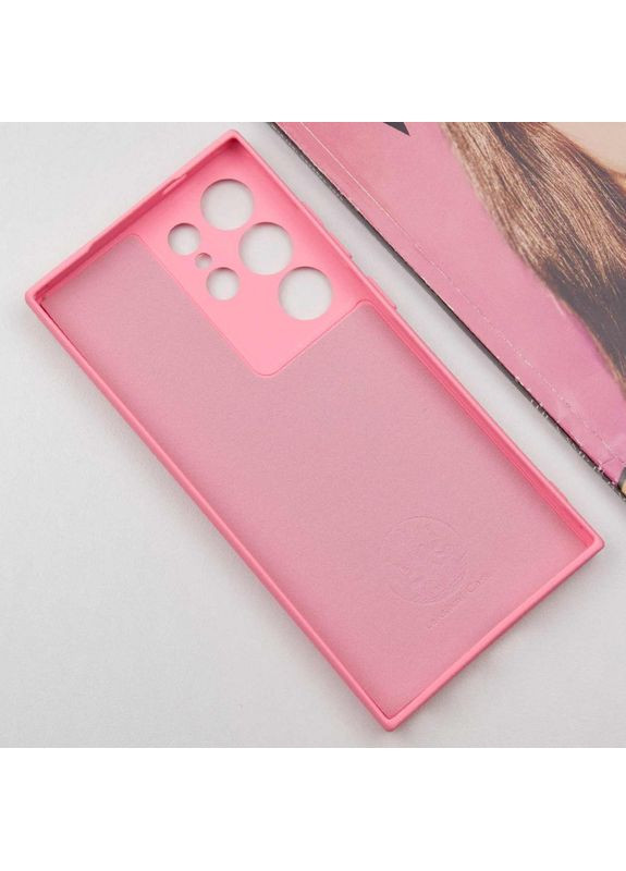 Чехол Silicone Cover Full Camera для Samsung Galaxy S24 Ultra Pink Lakshmi (355874223)