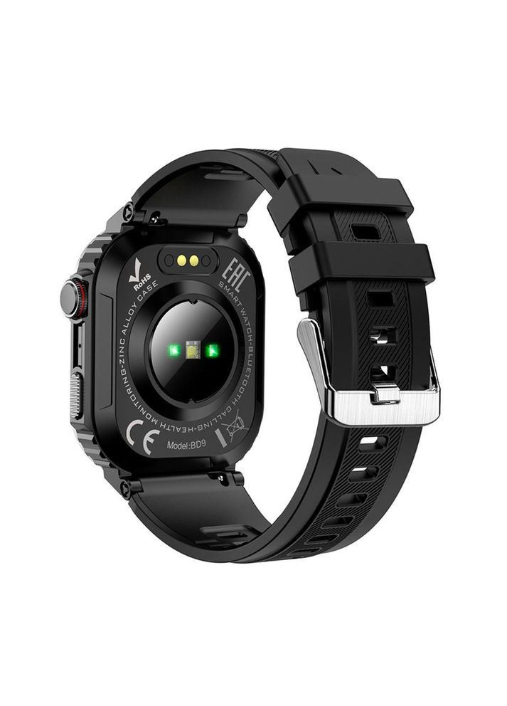 Смарт Годинник BD9 Smart sports watch(call version) Чорний Borofone (345560417)
