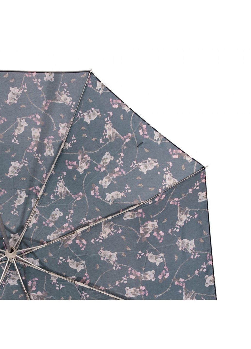 Синя парасолька жіноча механічна компактна полегшена minilite-2 l354 Fulton середня (302664111)