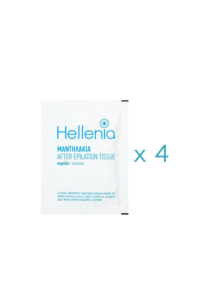 Восковые полоски для депиляции тела и ног с Алоэ вера Legs & Body 20+4 Hellenia (367985155)