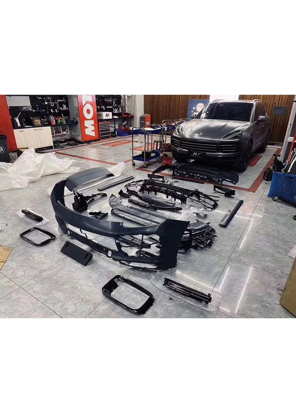 Полный Обвес для Porsche Cayenne 2018- гг No Brand (389465838)