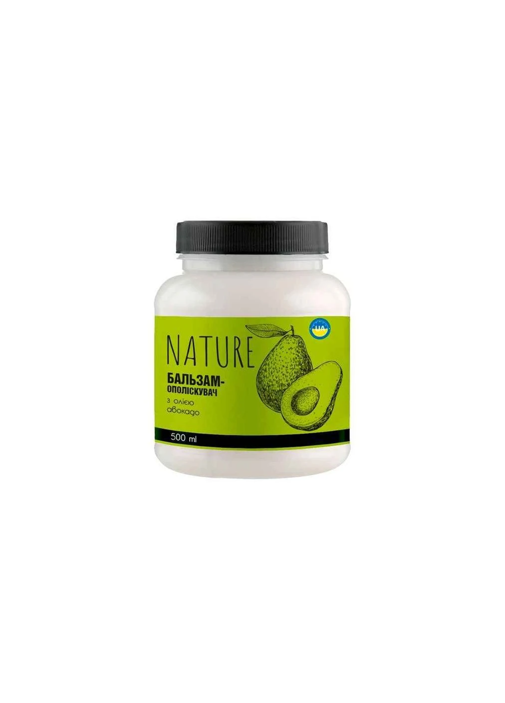 Бальзам-ополіскувач для волосся 500мл з олією Авокадо ТМ NATURE No Brand (387321291)
