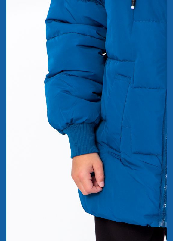 Синяя зимняя куртка для мальчика (зима) No Brand