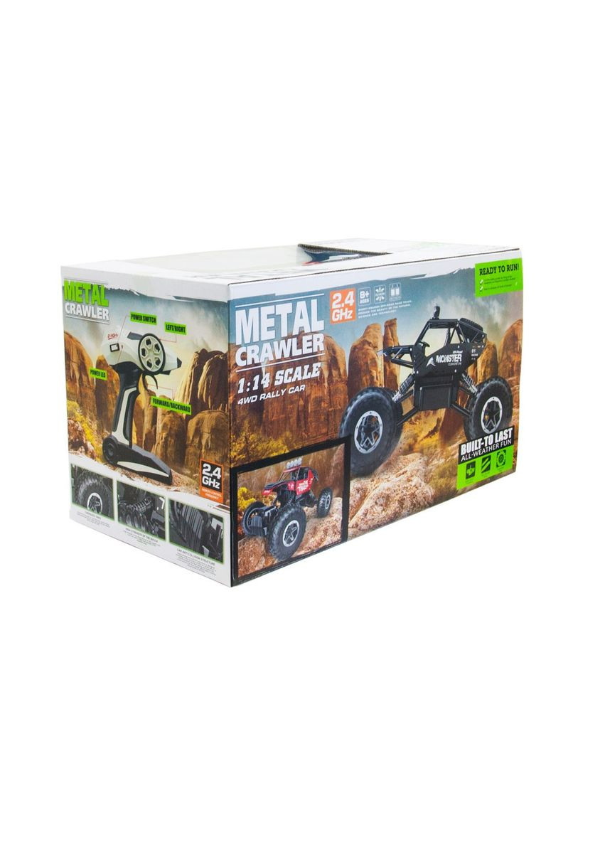 Машинка на радиоуправлении Off-Road Crawler Where The Trail Ends 1:14 черный (SL-121RHMBl) Sulong Toys (342123258)