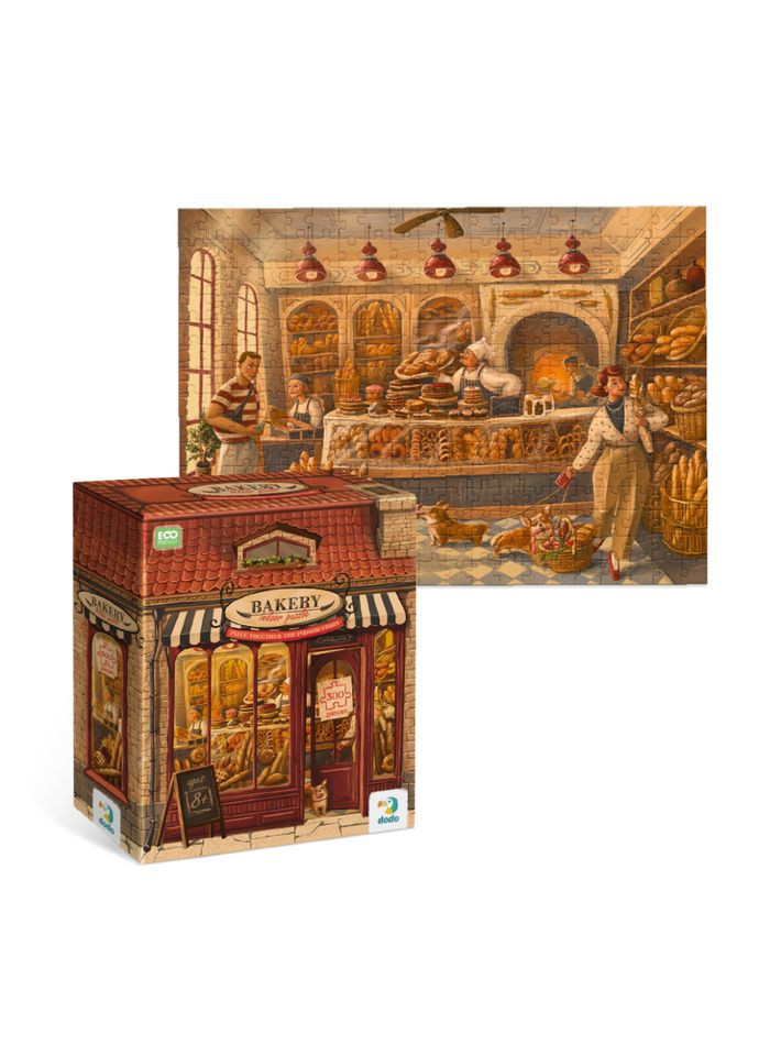 Пазл классический "Пекарня" 300589, 300 элементов DoDo Toys (364551971)