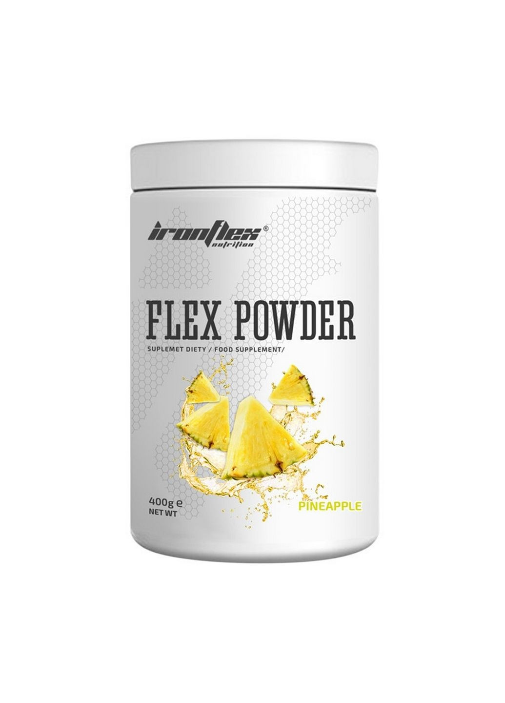 Препарат для суставов и связок Flex Instant Powder, 400 грамм Ананас Ironflex (293477611)