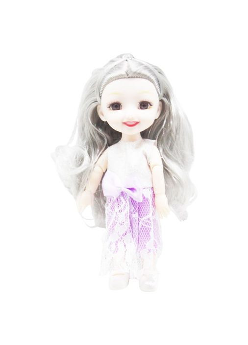 Кукла "Модная девушка", серебряная MIC (292142216)