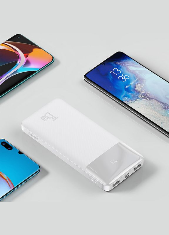 Портативный аккумулятор Bipow Digital Display 10000 mAh 15W (PPDML-I01) Baseus (279554964)