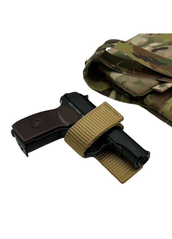 Тактическая сумка кобура, сумка мессенджер К111 Multicam. HardKIT 9027222-HK (370024736)