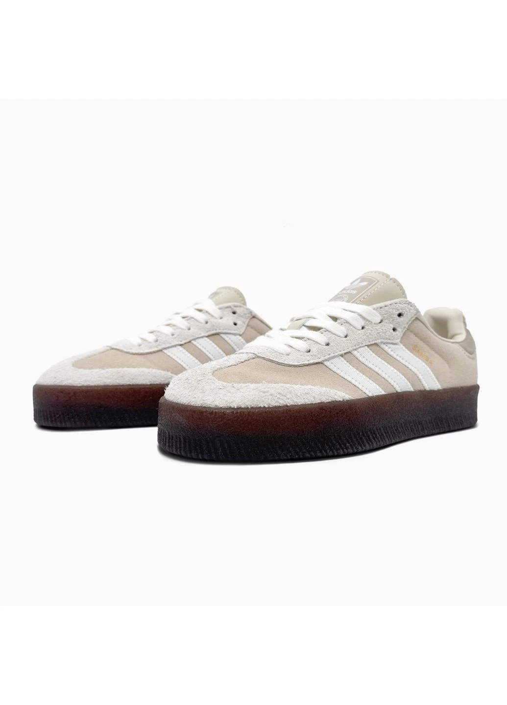 Комбіновані літні кросівки adidas samba linens адідас самба No Brand
