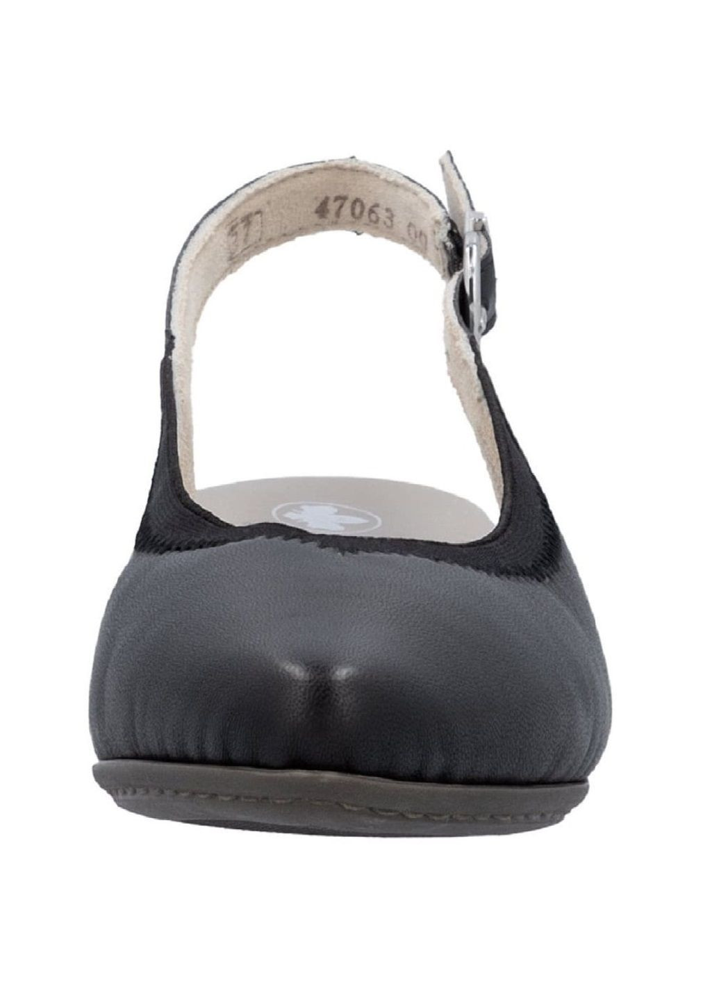 Черные босоножки Rieker