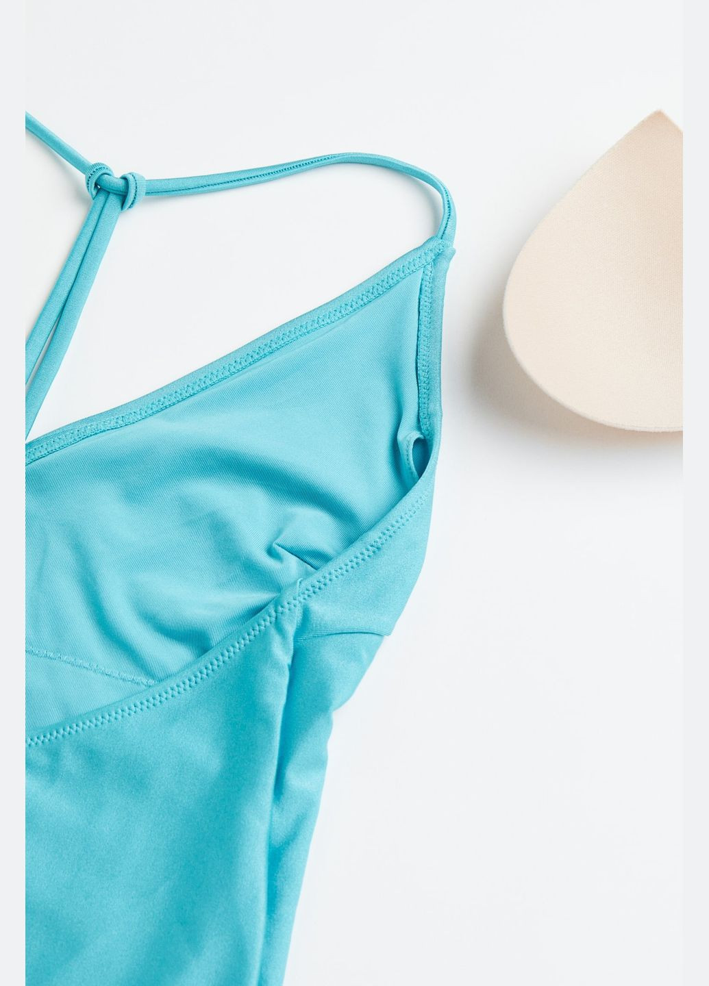 Бирюзовый летний купальник H&M