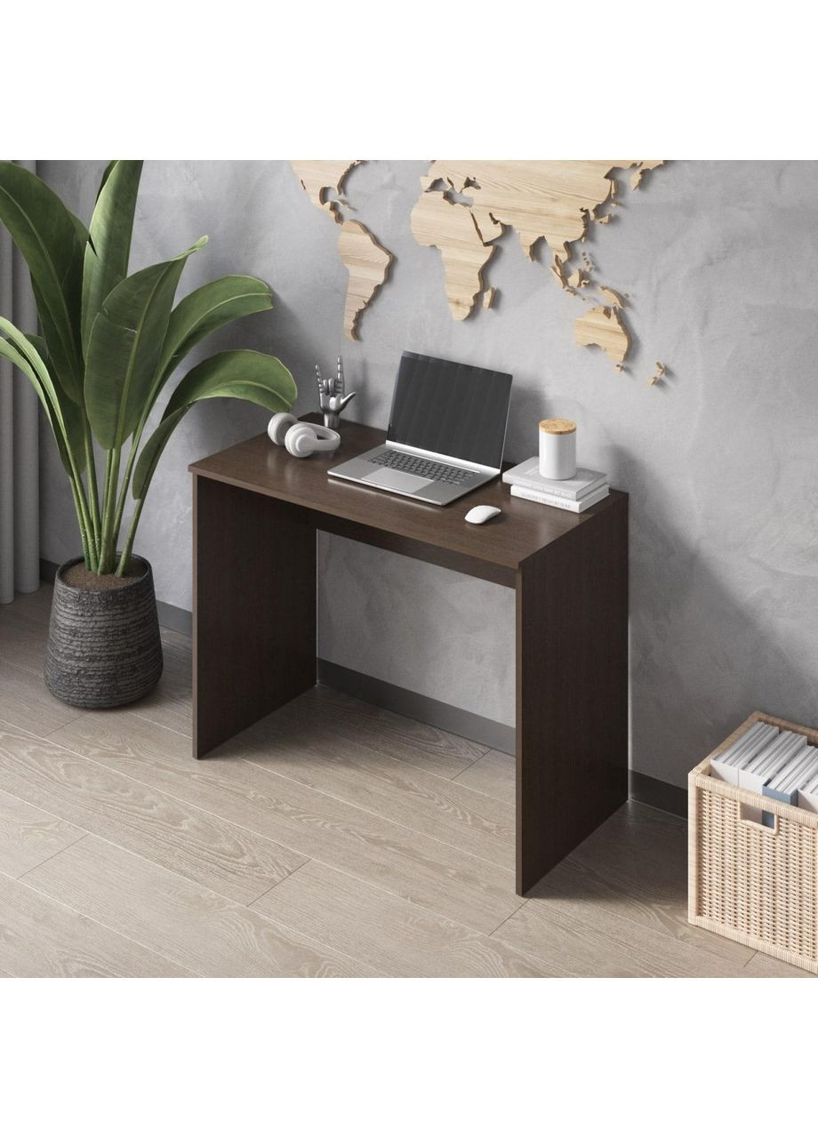 Стол парта письменный для ноутбука из ламинированного ДСП 1000x760x500 венге темный (hm-21-vg) VAYS (363134865)