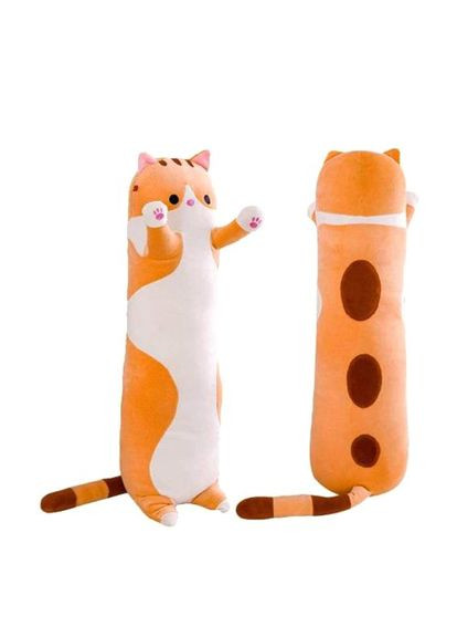 Мягкая игрушка-обнимашка Кот батон MIC оранжевая игрушка для детей и взрослых. ProDobro (367092870)
