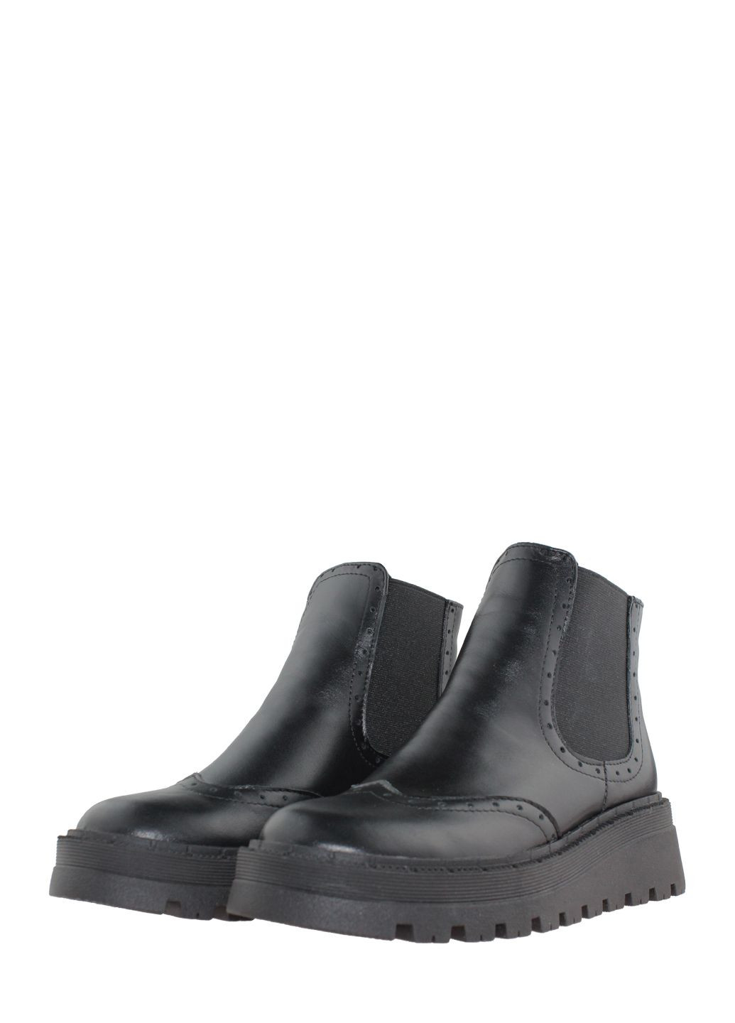 Осенние ботинки a-012 черный Alvista