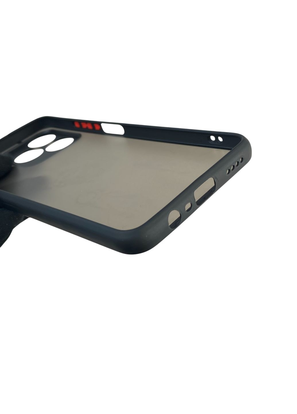 Чохол для телефона Note 50 с 3D принтом бантиків із захистом камери на реалмі нот 50 чорний Realme (366387434)