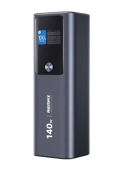 Зовнішній акумулятор (power bank) для макбука/ноутбука RPP-662 (25200 мАг, 140 Вт, дисплей) Remax (315435639)