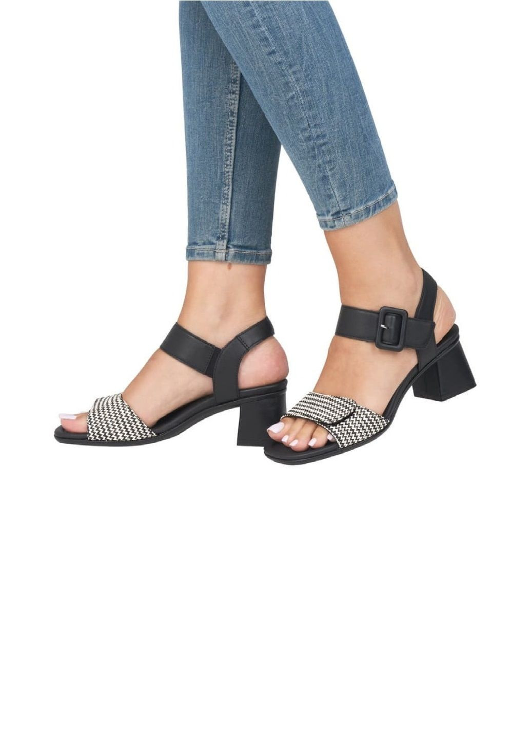 Черные босоножки Remonte