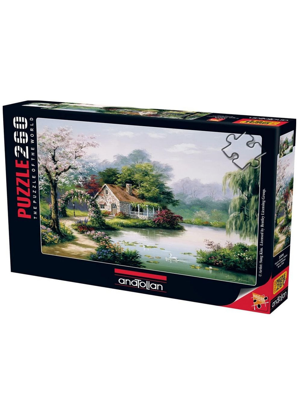 Пазл Коттедж с беседкой 260 элементов Anatolian (365876417)