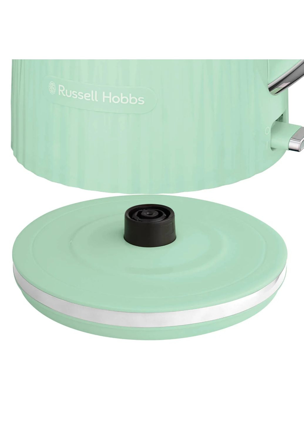Электрочайник Eden, 1.7л, нержавеющая сталь, пластик, фисташковый Russell Hobbs (314748067)