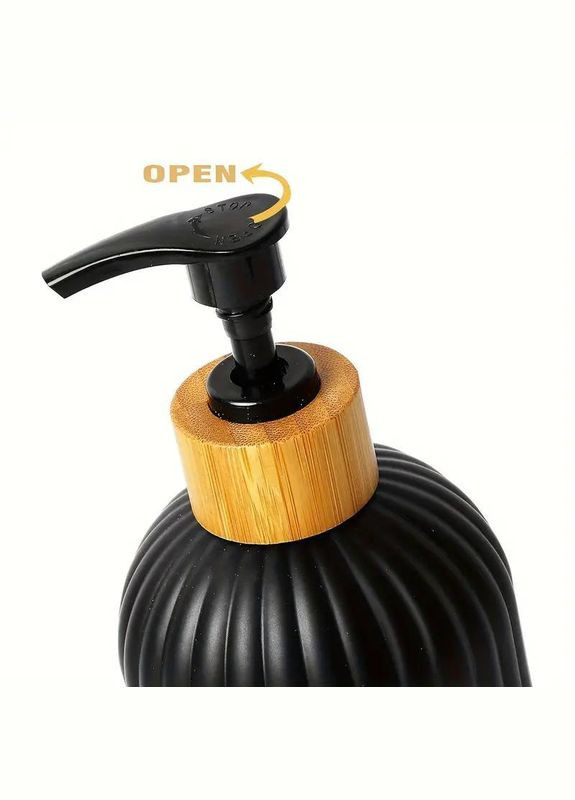 Дозатор для мила чорний 500мл China (323158450)