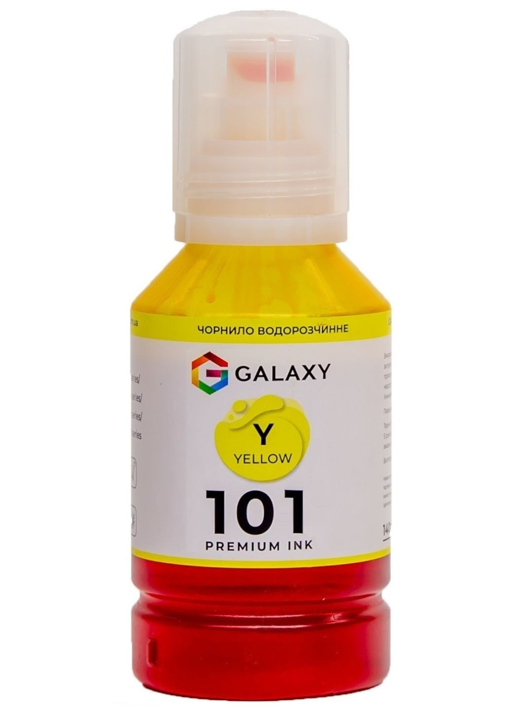 Чорнило 101 Epson 140 мл Yellow (10460) Galaxy (327399241)