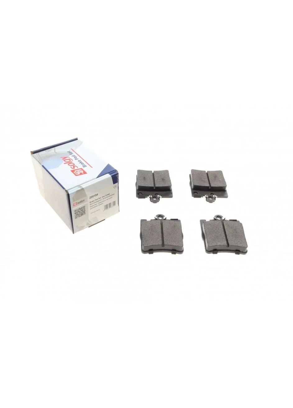 Колодки тормозные (задние) MB C-class (W203/S203/CL203)/CLK-class (C209) 00-11/E-class (S210) 96-99 209194 RU63 No Brand (339643662)
