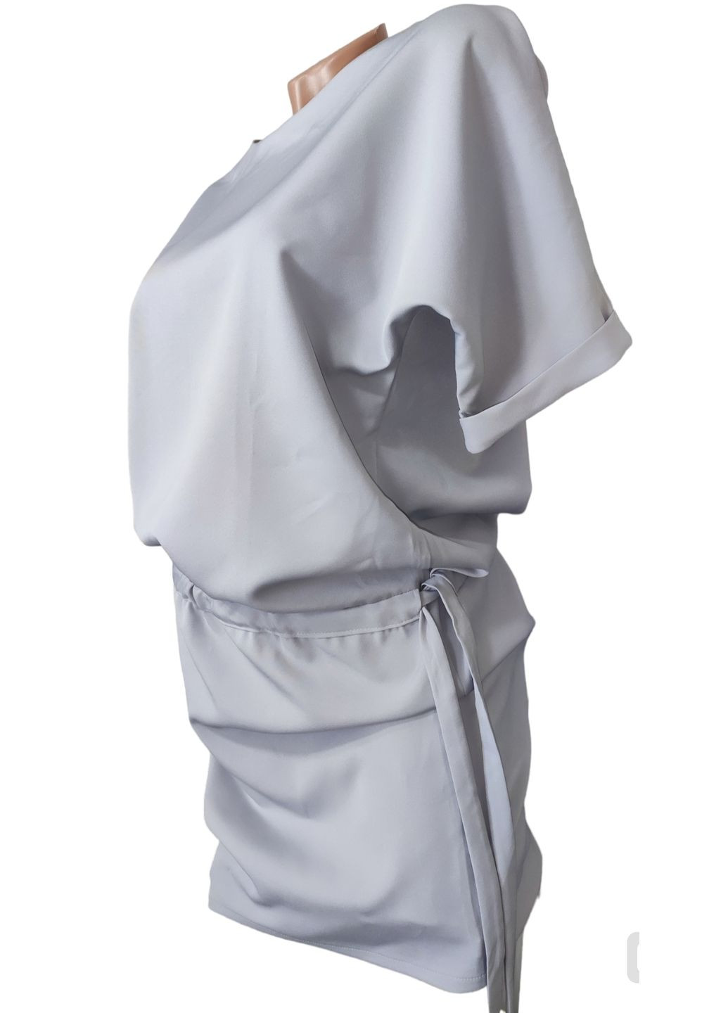 Серое деловое, кэжуал платье Van Gils