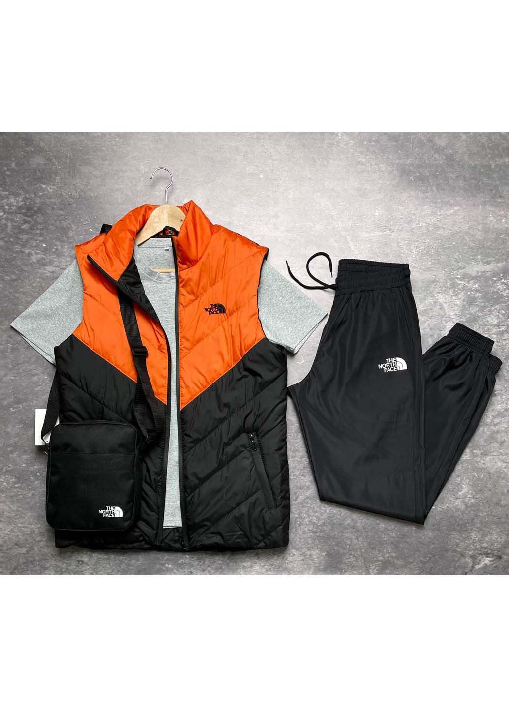 Костюм жилетка, футболка, штаны и барсетка No Brand (304770541)