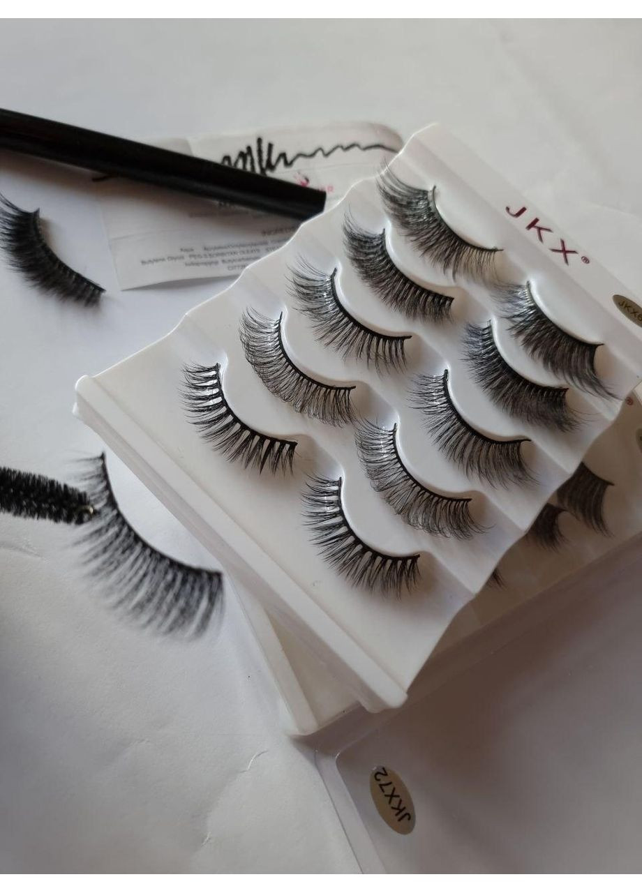 Наращивание многоразовые ресницы 5 пар Маркер лайнер подводка для надевания Magnetic Lashes (366668430)