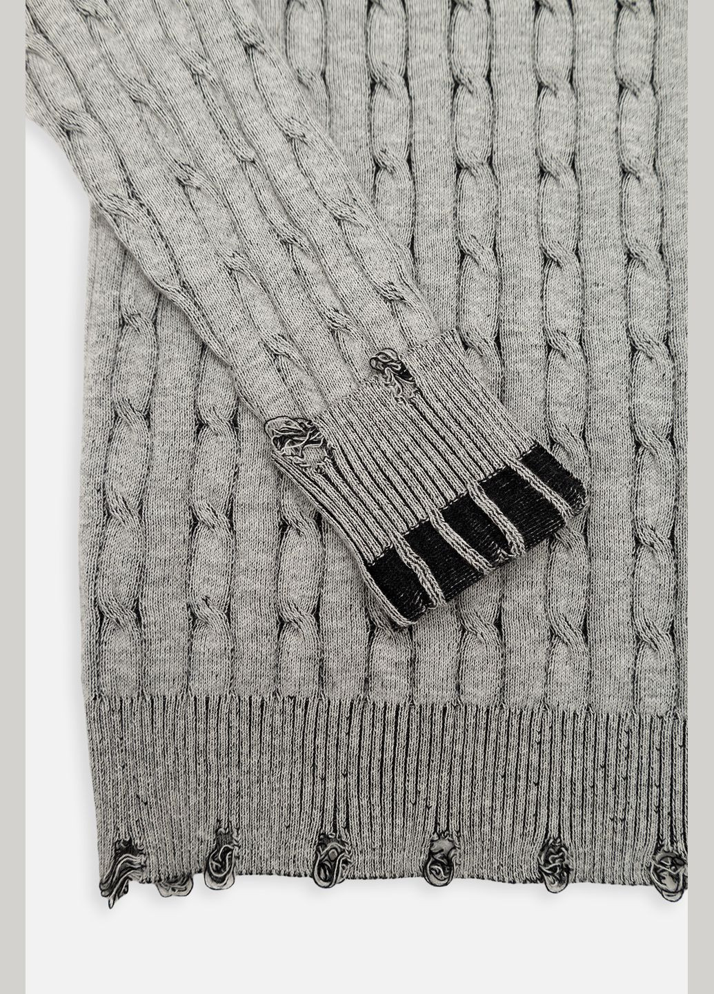 Джемпер для девочки цвет серый CB-00267461 Lizi Kids (319122315)