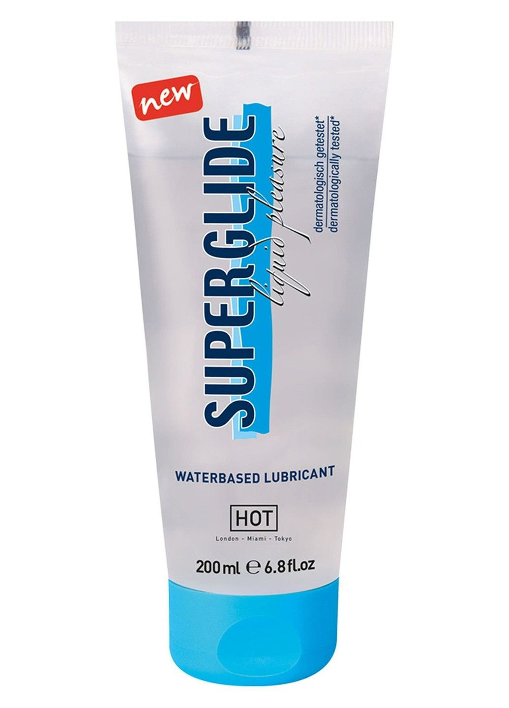 Лубрикант на водній основі SUPERGLIDE Liquid Pleasure, 200 мл Hot (291120576)