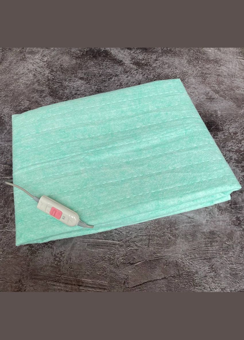 Электропростынь однотонная Байка Турция 120x155 см 55206 мятная Boyrali (364110374)