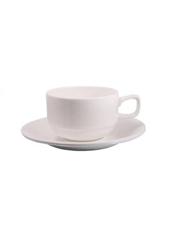 Чашка чайна 220 мл с блюдцем Wilmax (294653081)