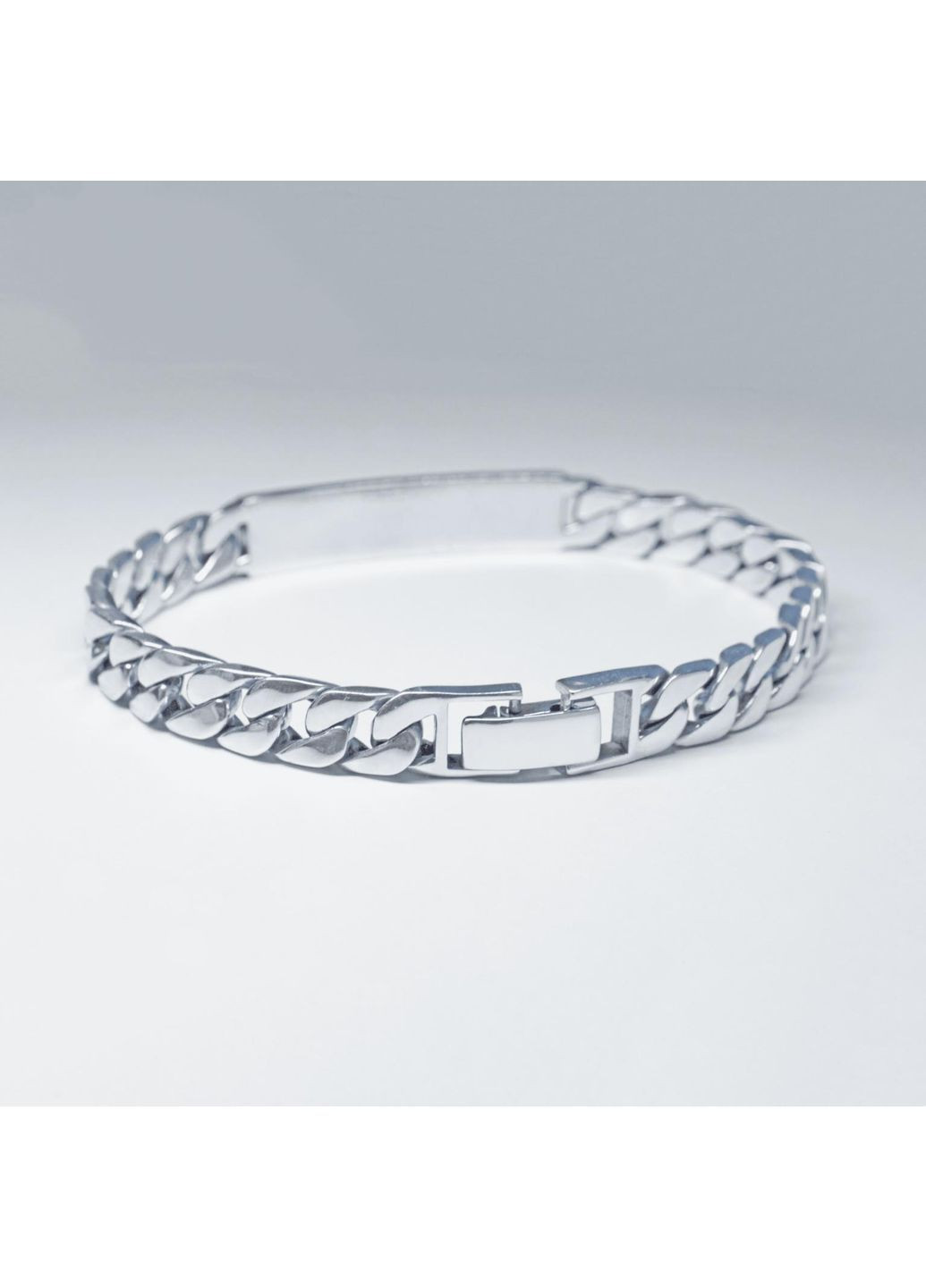 Срібний браслет із планкою під гравіювання No Brand (365819700)