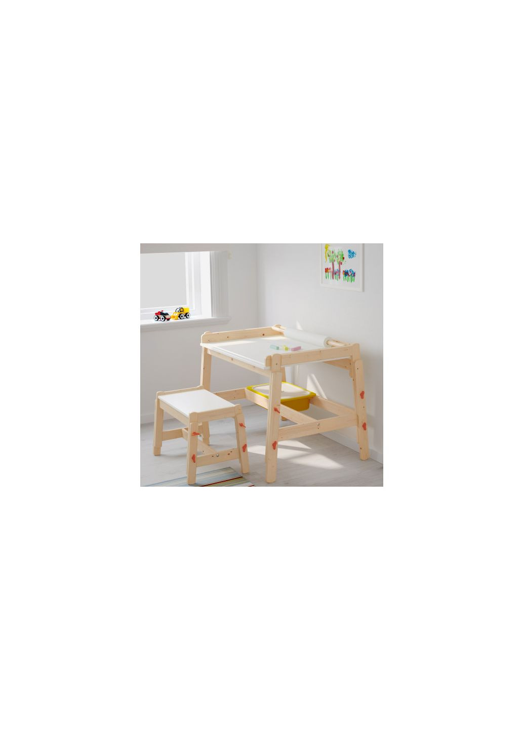 Детский стол регулируемая высота IKEA (272150187)