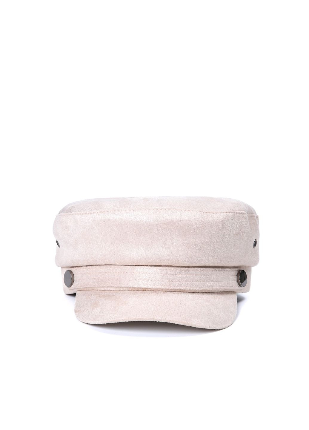 Кепка картуз женская экозамша бежевая DELORS LuckyLOOK 567-214 (322790976)