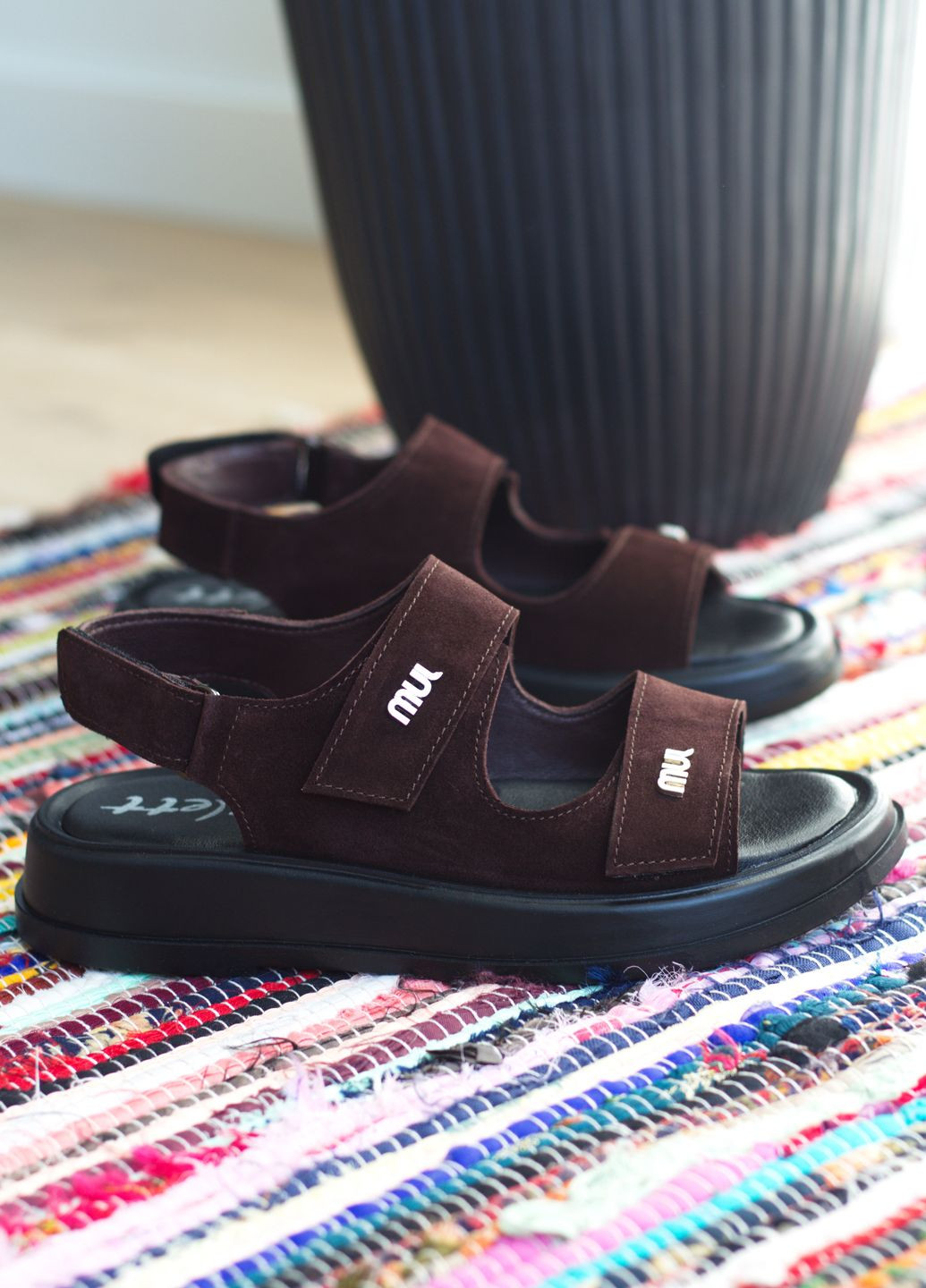 Босоніжки жіночі за натуральної коричневої замші Zlett 2236/1 (340405806)