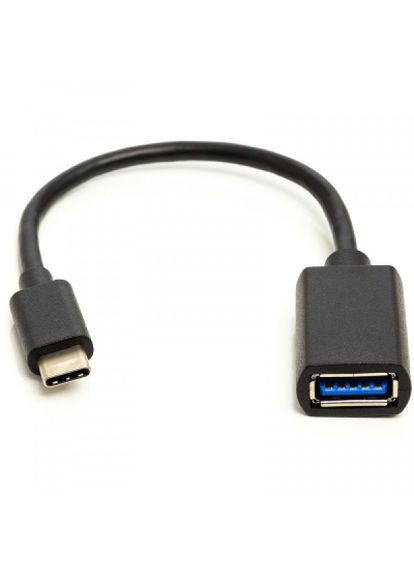 Дата кабель OTG USB 2.0 AF to TypeC 0.1m (CA911837) PowerPlant otg usb 2.0 af to type-c 0.1m (268141972)